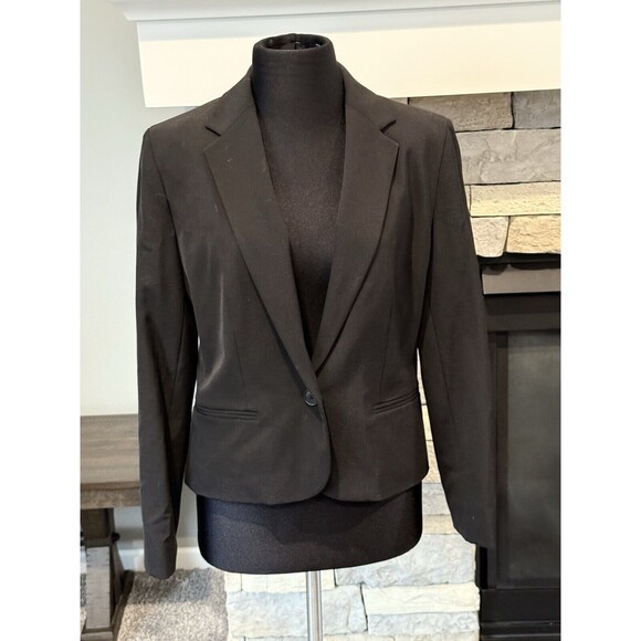 Lauren Ralph Lauren Jackets & Blazers - Lauren Ralph Lauren Blazer womens Sz 4 black One Button Poly Blend